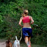 jogging