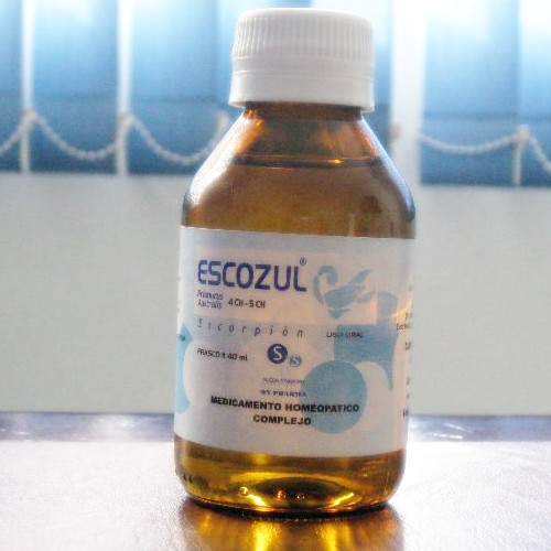 Escozul Vidatox, homeopathy’s