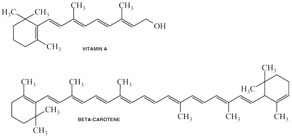 Vitamina A e B Carotene