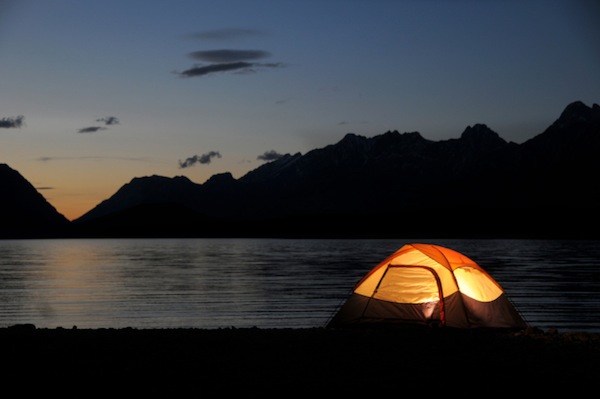 Lit Tent